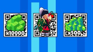 NEW Kinji amp Gems QR Code 🎁New Brawl Stars QR Codes 2024  Free Gifts 🥳 [upl. by Noedig517]