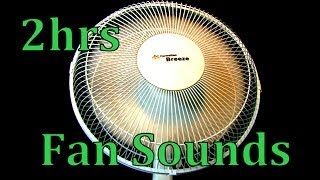 Oscillating Fan 2hrs quotSleep Soundsquot ASMR [upl. by Asiled]