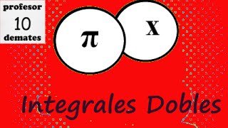 integrales dobles 07 dominio integración cálculo [upl. by Thomasa]