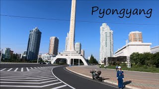 Pelas ruas da capital da COREIA DO NORTE  Pyongyang 2019 [upl. by Nelav733]