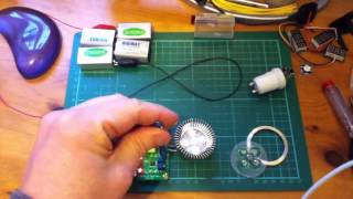 Using Constant Current PSU to Drive LEDs in GU10 Spot Light [upl. by Enidan854]