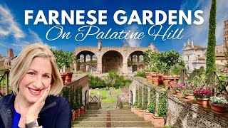 Discover The Hidden Beauty Of Farnese Gardens On Palatine Hill [upl. by Annhoj]