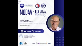 MODAVICA2024  Keynote Speaker Miklos A VASARHELYI  ‘Intelligent Audit’ [upl. by Alex]