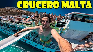 Vamos a un Crucero en Malta en la Isla de COMINO BLUE LAGOON [upl. by Okajima]