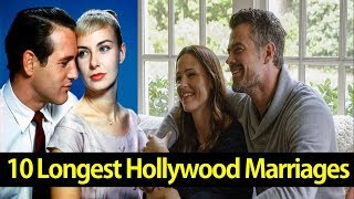 Top 10 Longest Hollywood Marriages  AllTimeTop [upl. by Eisned]