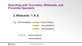 Searching With Truncation Wildcards and Proximity Searching [upl. by Miksen]