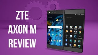 ZTE Axon M Review [upl. by Boothman654]