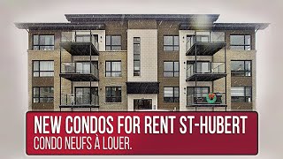 NEW BUILT APARTMENT IN STHUBERT  ROOM TOUR 2021 THE GREAT AREA CLOSE TO ALL SERVICES  QUEBEC [upl. by Dorena]