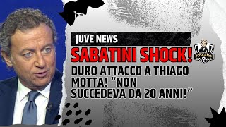 SABATINI SHOCK Attacco duro a Motta in DIRETTA [upl. by Enelrihs668]