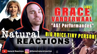 Grace VanderWaal Americas Got Talent WINNER All Performances REACTION [upl. by Columbus]