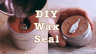 Casting a Pewter Wax Seal [upl. by Sirhc]