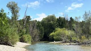 Tranquil River Sounds Calming Waves from Lake Huron  Natures Symphony in 4K [upl. by Nodnart]