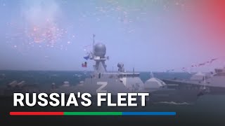 Russia showcases its fleet at annual Navy Day parades  ABSCBN News [upl. by Lered]