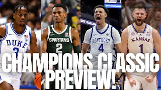 Previewing the CHAMPIONS CLASSIC Duke bounce back Is Kentucky ready  AFTER DARK [upl. by Rugg]