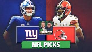 New York Giants vs Cleveland Browns BEST BETS NFL Picks amp Predictions  The Favorites Podcast [upl. by Arahc]