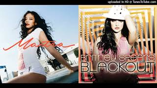 JENNIE X Britney Spears  Mantra Blackout Version Explicit Version Mashup [upl. by Nobe434]