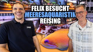 Felix Tunze besucht MEERESAQUARISTIK REISING [upl. by Gibert]