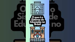 O que é o Sistema de Educação no Brasil [upl. by Isoj]