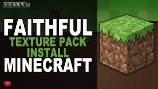 How To Install Faithful Texture Pack  Minecraft [upl. by Nrubliw]