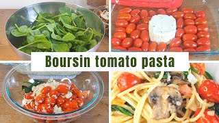 We Baked the TikTok Pasta Recipe  with Boursin Cheese and Capers [upl. by Abihsat363]