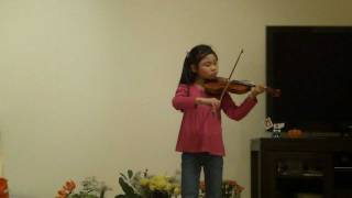 Gavotte from quotMignonquot Suzuki Violin Book 2 [upl. by Asilana593]