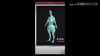 mezzowrlds tiktok body visualizer laughs [upl. by Meelas380]