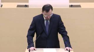 Historische Stunde im Landtag Rede des tschechischen Premiers Petr Nečas [upl. by Ulick]