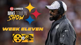 The Mike Tomlin Show Week 11 vs Baltimore Ravens  Pittsburgh Steelers [upl. by Stiegler157]