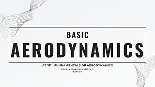 Basic Aerodynamics [upl. by Angil]