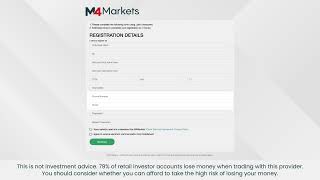 How to Register with M4Markets [upl. by Amin]