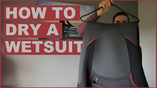 How to Dry a Wetsuit FAST amp PROPERLY [upl. by Demmahum]