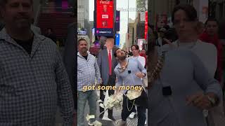 Bro Turned ENTIRE Times Square MAGA 🔥💰 [upl. by Norvell]