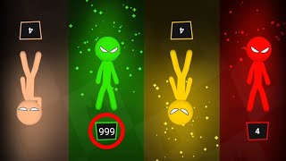 999 Random Stickman Party  Stickman Party 1 2 3 4 Player 2024  DYAN [upl. by Tessil]