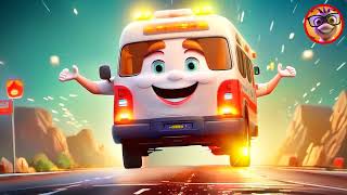 The Ambulance Song Fun Childrens Songs Nursery Rhymes [upl. by Cosmo]