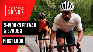 FIRST LOOK SPECIALIZED SWORKS EVADE amp PREVIAL 3 HELEMTS [upl. by Berke]