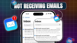 How to Fix iPhone Not Receiving Emails  Apple Mail Not Getting Emails  iOS Mail Issue [upl. by Sibylle]