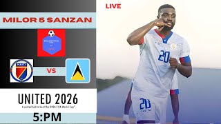 HAÏTI VS SAINTE LUCIE JOUR DE MATCHMONDIAL 2026 [upl. by Ardnuek335]