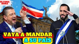 ¿Qué les pasa con NAYIB BUKELE en COSTA RICA [upl. by Clementine]