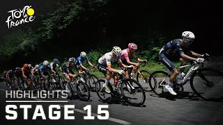 Tour de France 2024 Stage 15  EXTENDED HIGHLIGHTS  7142024  Cycling on NBC Sports [upl. by Moreland]