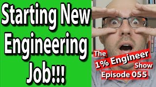 Starting a New Engineering Job  Engineering Career Advice  Engineer New Hire Tips [upl. by Atiuqihc]