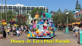 Disney Jr Lets Play Parade  Disneyland Resort 4K [upl. by Hcirteid]