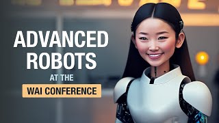 Advanced Robots at the World AI Conference WAIC 2024 [upl. by Atteniuq905]