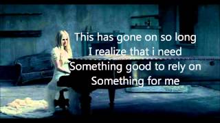 Together  Avril Lavigne karaoke instrumental [upl. by Adnil]