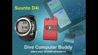 DiveNav Dive Computer Buddy for the Suunto D4i dive computer [upl. by Erick]