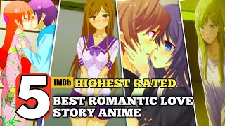 Top 5 romantic love story Anime watch now  Top 5 best romcom Anime in hindi dubbed [upl. by Cadell967]