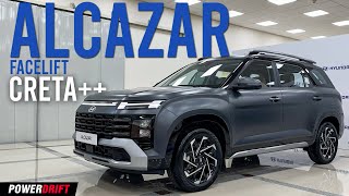 New Hyundai Alcazar Better Than Creta for Families  PowerDrift QuickEase [upl. by Cralg]