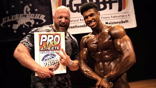 Zwei mal GOLD und ProCard Mein Supertalent räumt ab im Natural Bodybuilding [upl. by Lubow309]