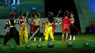 SANDIPANI ACADEMY MANDLESHWAR Ramleela Programme 16th Annual Function [upl. by Magnien]