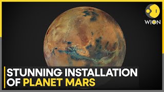 Stunning Installation Of Planet Mars In UK Artwork Created By Luke Jerram  World News [upl. by Cottrell]