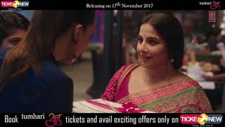 Tumhari SuluTicketNew Official Cobranded AD  Vidya Balan [upl. by Eastman]